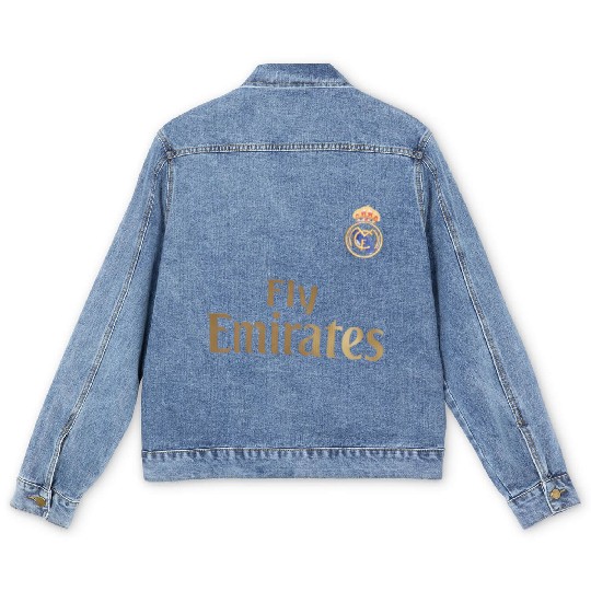 Discover Real Madrid Kit 2020/21 Men's Denim Jackets