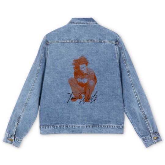 Discover Young Tom Waits - Tom Waits - Men's Denim Jackets