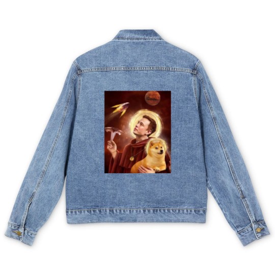Discover Elon Musk Men's Denim Jackets