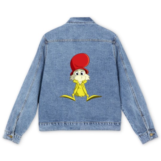 Discover Sam - Green Eggs Ham - Men's Denim Jackets