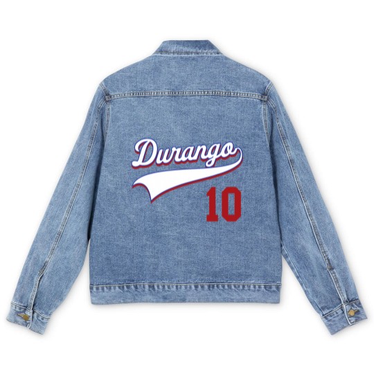 Discover Durango Baseball Men's Denim Jackets Mexico Jersey Remera Beisbol Soccer
