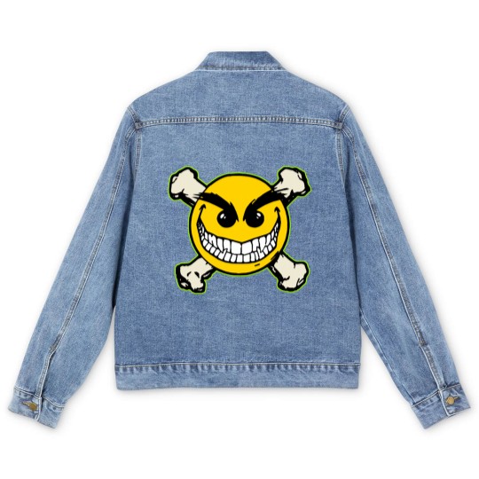 Discover EVIL ERNIE - SMILEY - Robzilla - Men's Denim Jackets