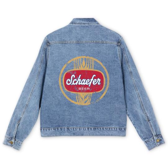 Discover Schaefer Beer - Schaefer Beer - Men's Denim Jackets
