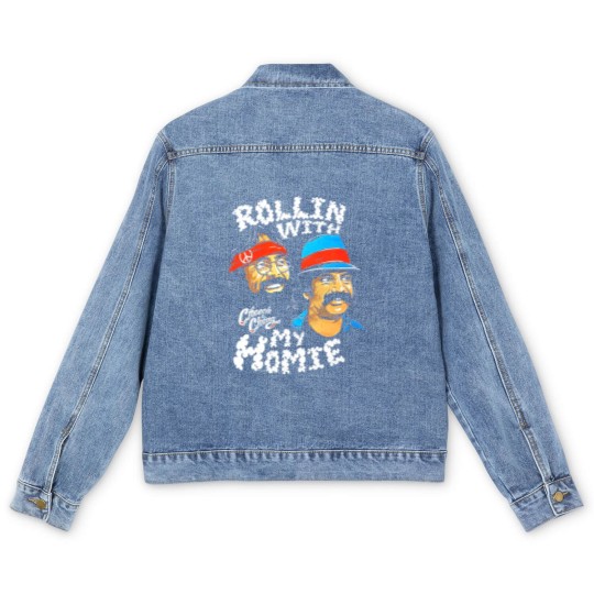 Discover Cheech & Chong Rollin With My Homie Men's Denim Jackets