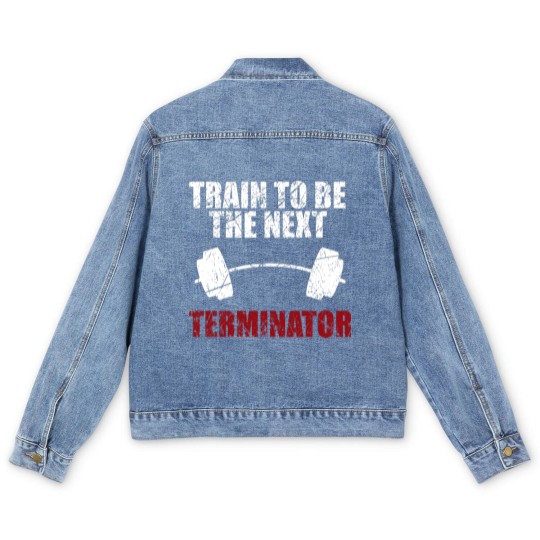 Discover Train Terminator Men's Denim Jackets Gift Men's Denim Jackets