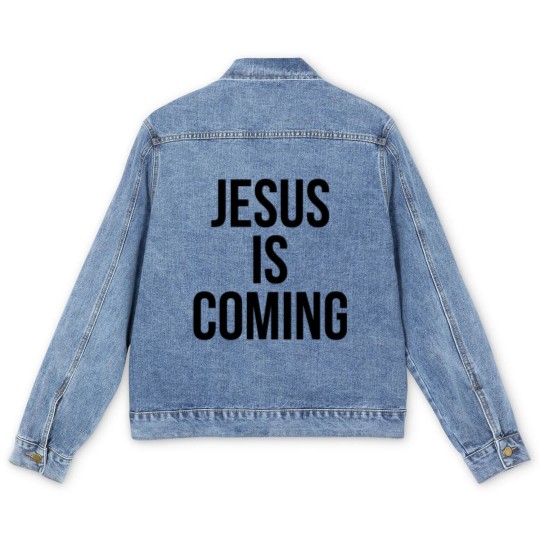 Discover JESUS IS COMING Men's Denim Jackets