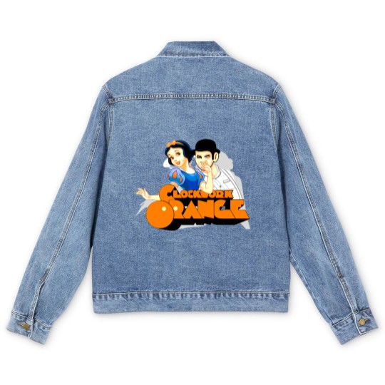 Discover Orange Snow - Clockwork Orange - Men's Denim Jackets