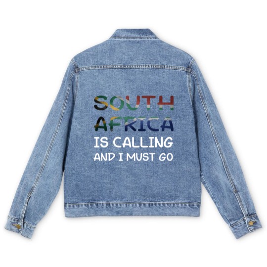 Discover South Africa is calling and I must go - South Africa - Men's Denim Jackets