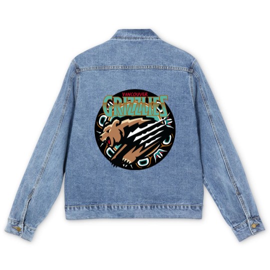Discover Vancouver Grizzlies Retro - Vancouver Grizzlies - Men's Denim Jackets