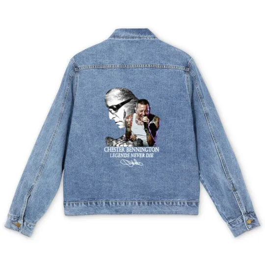 Discover Linkin Park Legend Never Die Men's Denim Jackets