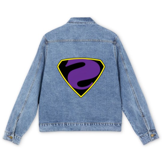 Discover 1940s Max Fleischer Bizarro - Superman - Men's Denim Jackets