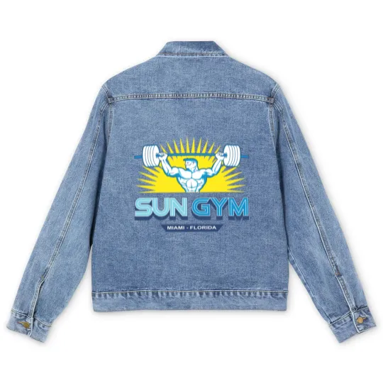 Discover sun gym Men's Denim Jackets Men's Denim Jackets