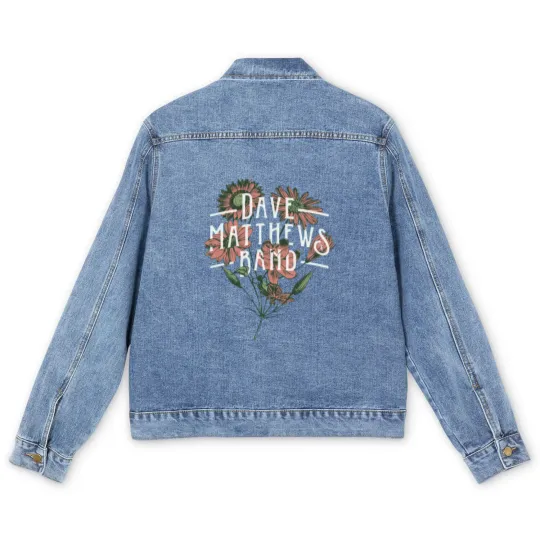Discover Dave Matthews Band Flowers Men's Denim Jackets