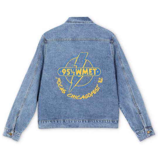 Discover Chicagofest WMET - Chicago - Men's Denim Jackets