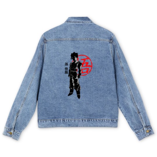 Discover Crimson Gohan - Gohan - Men's Denim Jackets