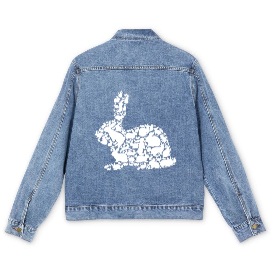 Discover Love rabbit kid Men's Denim Jackets Men's Denim Jackets