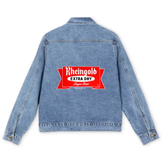 Discover Rheingold Beer - Beer - Men's Denim Jackets
