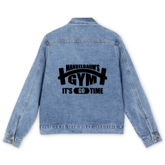 Discover Seinfeld Mandelbaum's Gym - Mandelbaums Gym - Men's Denim Jackets