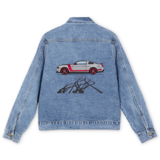 Discover Burning Out Marks-Silver - 2012 Boss 302 - Men's Denim Jackets