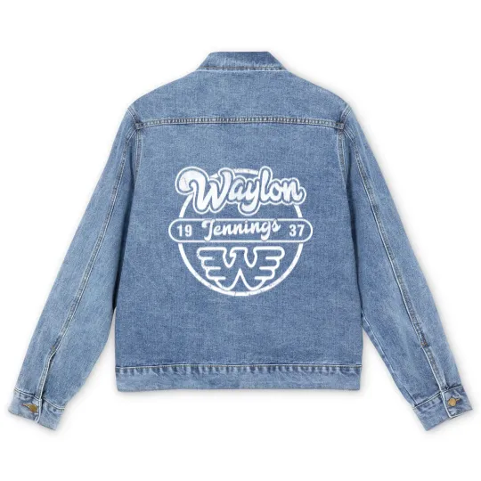 Discover waylon jennings - Waylon Jennings - Men's Denim Jackets