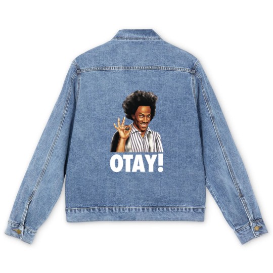 Discover Hi, I'm Buh-wheat! OTAY! - Eddie - Men's Denim Jackets