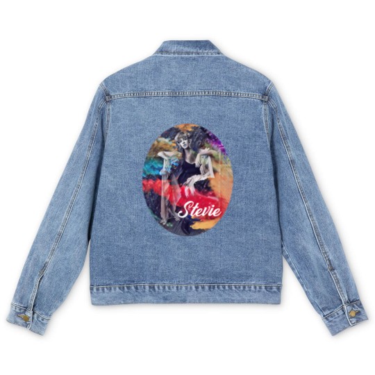 Discover Stevie Nicks Fan Men's Denim Jackets - Stevie Nicks - Men's Denim Jackets