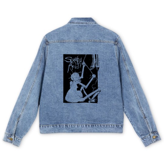 Discover scratch acid as worn by kurt cobain - Kurt Cobain - Men's Denim Jackets