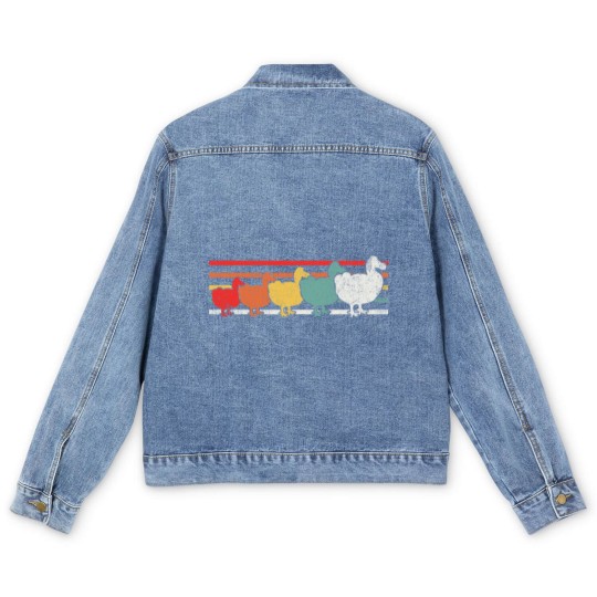 Discover Dodo Bird Men's Denim Jackets