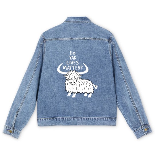 Discover Yak Lives - Yak - Men's Denim Jackets