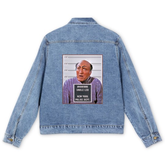 Discover Uncle Leo Mugshot - Seinfeld - Men's Denim Jackets