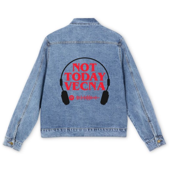 Discover Not Today Vecna Steve Harrington Men's Denim Jackets