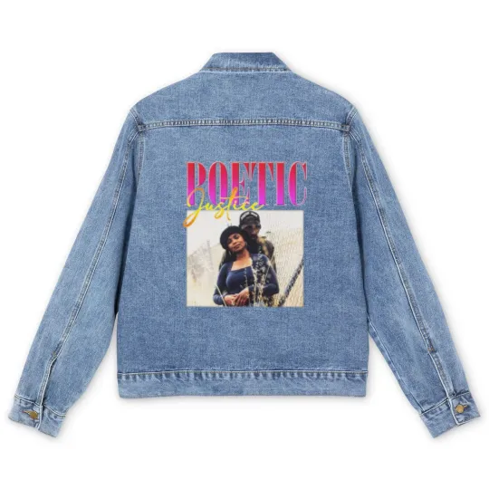 Discover Poetic Justice Men's Denim Jackets, Poetic Justice Men's Denim Jackets, Poetic Justice classic unisex Men's Denim Jackets