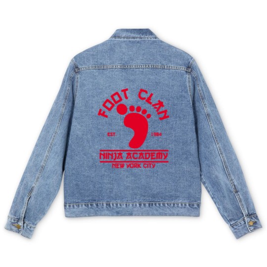Discover Foot Clan - Cartoons - Men's Denim Jackets