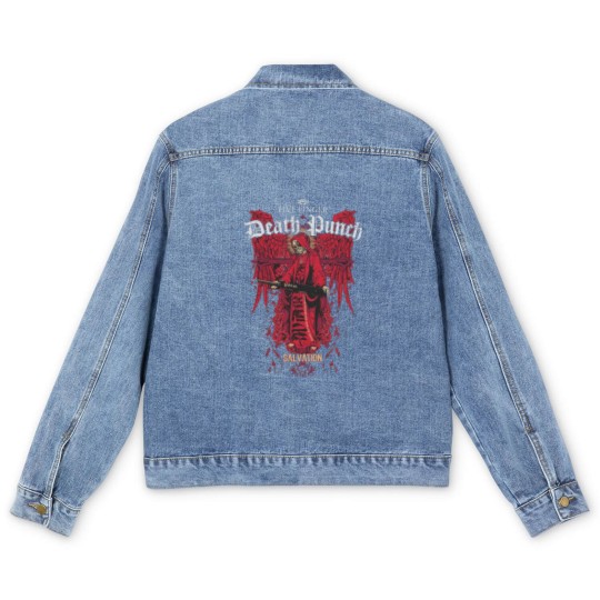 Discover Five Finger Death Punch Band Men's Denim Jackets