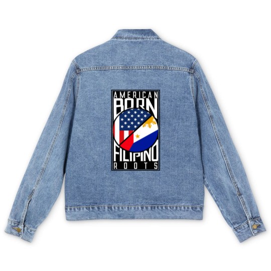 Discover American Born Filipino - Fil-Am Filipino American Men's Denim Jackets