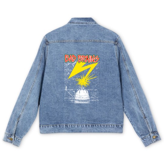Discover Bad Brains - Bad Brains - Men's Denim Jackets