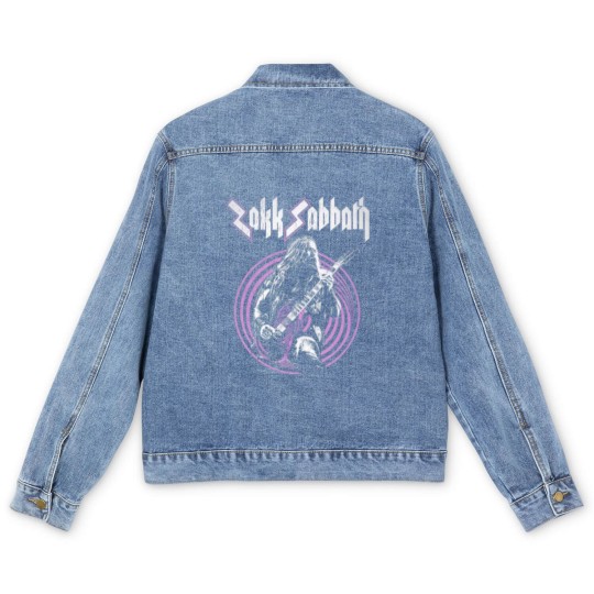 Discover Zakk Sabbath band merch Men's Denim Jackets