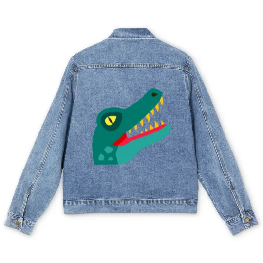 Discover Men's Denim Jackets Men's Denim Jackets Crocodile Men's Denim Jackets