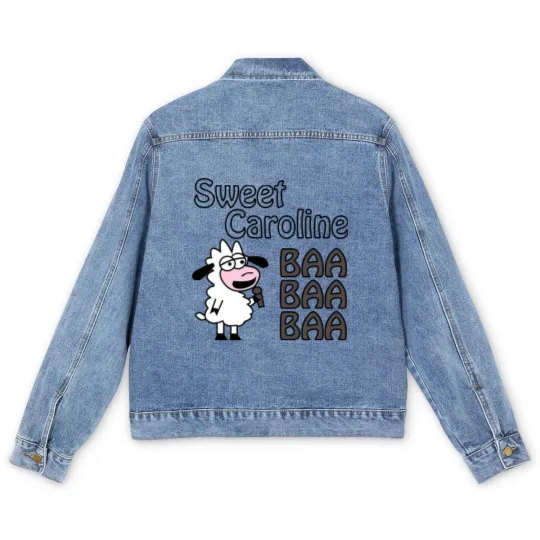 Discover Sheep Caroline - Sweet Caroline - Men's Denim Jackets