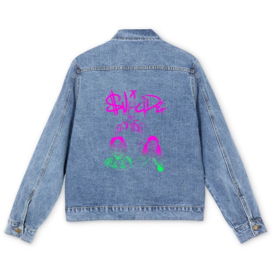 Discover Suicide Boys Graffiti Tag - Suicideboys - Men's Denim Jackets