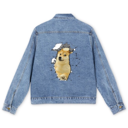 Discover Doge Men's Denim Jackets