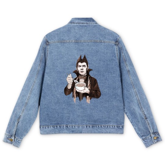 Discover Bela Lugosi as Count Chocula - Bela Lugosi - Men's Denim Jackets