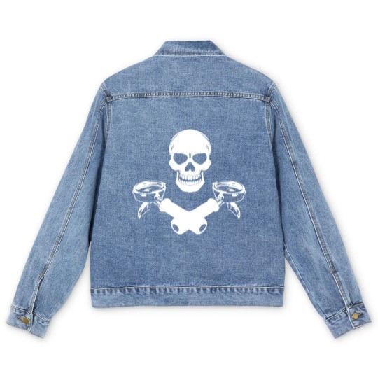Discover Espresso Pirate Men's Denim Jackets