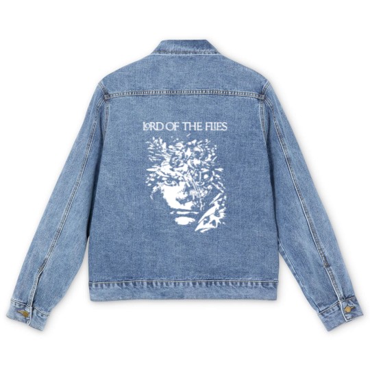 Discover Lord Of The Flies Men's Denim Jackets Literature Men's Denim Jackets Cool Men's Denim Jackets