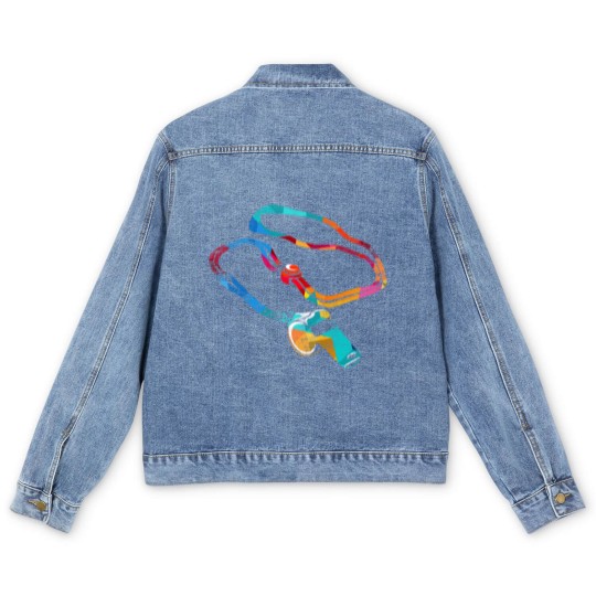 Discover PE Teacher Men's Denim Jackets