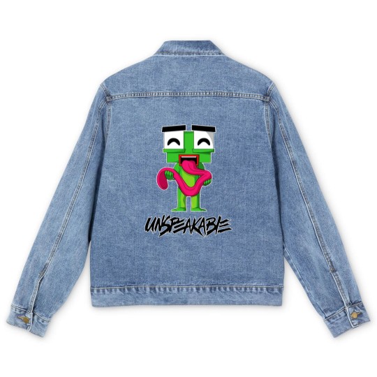 Discover Unspeakable Cartoon Art Funny Printed Painting Kids Unisex Boy Girl Men's Denim Jackets Gift Men's Denim Jackets