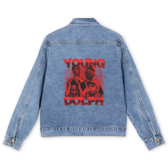 Discover Young Dolph - Young Dolph - Men's Denim Jackets