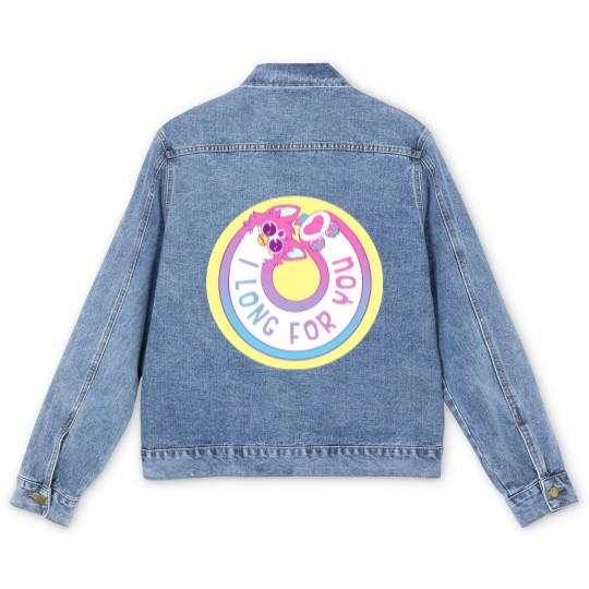 Discover I long for you - Long Furby - Men's Denim Jackets