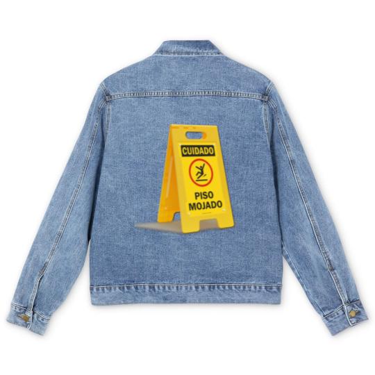 Discover wet floor Men's Denim Jackets