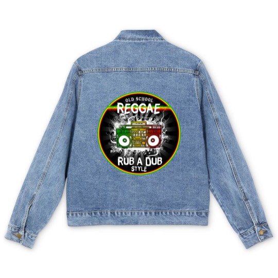 Discover Reggae Rub A Dub Men's Denim Jackets